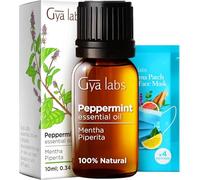 Gya Labs Pfefferminzöl für Diffuser & Aromatherapie - Ätherische Pfefferminzöle für Haut, Haare, DIY, Selbstpflege - kühlender, minziger Duft zur Kerzenherstellung - 100% natürlich (10ml)