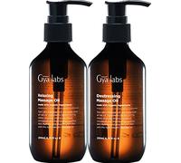 Gya Labs Relaxing & Destressing Massage Oil (200ml) - 2-in-1 Pack