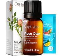 Gya Labs Rose Essential Oils for Skin - 100% Pure Natural Rose Oil for Face, Hair, Diffuser, Perfume & Candle Making Scent Aromatherapy (10ml)