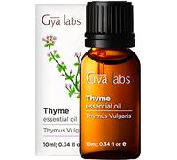 Gya Labs Thyme Essential Oil for Hair - Thyme Oil for Skin - Thyme Essential Oil for Diffuser & Candle Making (10ml)