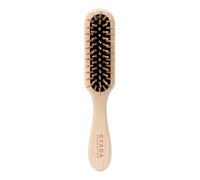 GYADA COSMETICS Small Rectangular Brush Ideal for Detangling Short Hair, Stimulating and Massaging, Does Not Break and Not Electrification, Strengthens Hair Bulb, Beech Wood