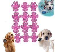 Gyagalre Peel And Stick Dog Paw Pads,Dog Paw Protector,Dog Paw Protector For Hot Pavement,Dog Anti Slip Paw Pads,Anti Slip Dog Paw Pads (Pink, XXL-2.7 * 2.4 inch(L*W))