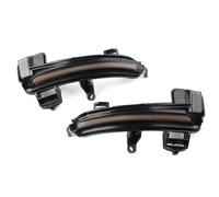 GYAHJSXC Auto Accessory 2Pcs For Skoda Superb A7 B8 MK3 2016-2019 Smoked Lens Side Mirror Lamp Amber Side Rearview Dynamic Turn Signal Lights