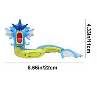 (Gyarados+Great Ball ) Deformable Pokemon Ball Action Figures Pokemon Throw N Pop Poke Ball Collectible Toy