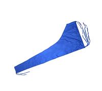 Gycdwjh Mainsail Boom Cover, Boat Sail Cover With Adjustable Strap 420D Waterproof Oxford Cloth Sunshade Dustproof Mainsail Cover For Sailboats,Blue,9~10ft(320 * 94cm)