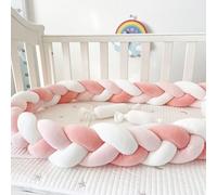 GYCF Decor Knot Pillow, Knotted Cushion, Braided Knotted Cushion, Handmade Soft Knot Pillow, Cotton Bed Set All Round Braided Protector for Room Bed,A16,2.5 m