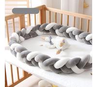 GYCF Decor Knot Pillow, Knotted Cushion, Braided Knotted Cushion, Handmade Soft Knot Pillow, Cotton Bed Set All Round Braided Protector for Room Bed,A19,1 m