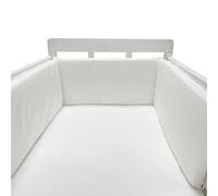 GYCS 1Pcs Breathable Mesh Liner Airwrap Cot Bumper & Toddler Bed Guard Set, Breathable Mesh Cot Bed Bumper with Adjustable Ties, Cushioned Pads,B05,150 * 30