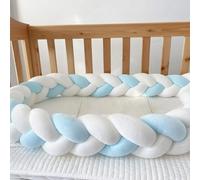 GYCS Braided Knotted Cushion, Knot Cushion, Knot Pillow, 100% Cotton Bed Set All Round Braided Protector for Room Decor, Home, Bedroom,A06,150cm