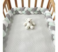 GYCS Knotted Cushion, Braided Knotted Cushion, Decor Knot Pillow, Handmade Soft Knot Pillow, Cotton Bed Set All Round Braided Protector for Room Bed,A12,300cm