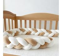 GYCS Knotted Cushion, Handmade Soft Knot Pillow, Braided Knotted Cushion, Cotton Bed Set All Round Braided Protector 100% Cotton Bed Set All Round Braided Protector for Room Decor,A08,150cm