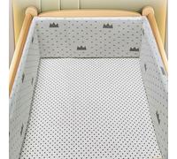 GYCS Safe Alternative To Traditional Baby Cot Bumpers,Airwrap Cot Bumper,Cot Pillow Protector,Safe Baby Bumpers,Head Protector for Cot,Bed Rail Guard,N16,300 * 30CM
