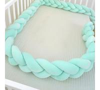 GYCS Soft Anti-Fall Safety Bumper Comfortable Handmade Knot Pillow Reassuring Knot Mat Cuddle Cushion Nursing Full Body Maternity Support Cushion for Sleeping,A04,150cm