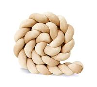 GYCS Ultra-Soft Knotted Pregnancy Pillow Braided Toddler Bed Guard Rail Knot Cushion Cotton Bed Set All Round Protector Can Be Placed on The Sides And Corners of Beds And Sofas,B05,500CM