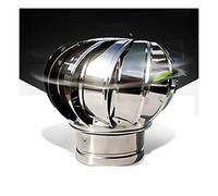 GYDFDHR Rotating Roof Ventilator Chimney Cowl Cap 304 Stainless Steel Turbine Ventilator Rotating Cap Prevents rain from Entering The Flue and Keeps The Fireplace Dry Strong and Durable