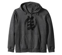 GYE NYAME ADINKRA SYMBOL AKAN GOD GHANA Zip Hoodie