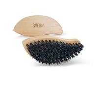 GYEON Q²M Leather Brush Car Detailing, Remove Dirt, Safe on All Types of Leather, Vegan & Synthetic Material, Gentle Horsehair Brush, Leather Cleaner Brush, Upholstery, Alcantara, Car Cleaning