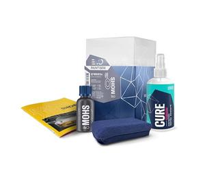 GYEON Q² Mohs EVO Kit- High Performance Ceramic Coating Car - Extreme Durability, Hydrophobicity & Chemical Resistance Paint - High Gloss Finish & Strong Self-Cleaning Effect - Car Cleaning - 30 ml