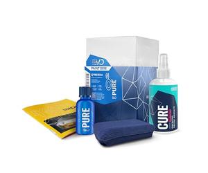 GYEON Q² Pure EVO - Thick SiO₂-Based Ceramic Coating Car - Ultra High Gloss Finish & Long-Lasting Protection on Painted Surfaces - Easy Single Layer Application - Car Cleaning Kit Products, 30 ml