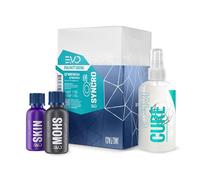 GYEON Q² Syncro EVO - Advanced 2-Stage Ceramic Paint Coating System Kit - Ceramic Coating Car, Water Repellent - High Gloss Finish & Long-Lasting Protection Car Cleaning -30ml