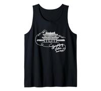 Gyeongbokgung Palace, Seoul, Korea - Signature Heart Art Tank Top