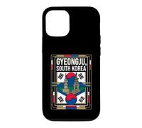 Gyeongju South Korea Flag Ancient Temples Heritage Vintage Case for iPhone 12/12 Pro