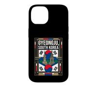 Gyeongju South Korea Flag Ancient Temples Heritage Vintage Case for iPhone 14