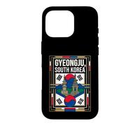 Gyeongju South Korea Flag Ancient Temples Heritage Vintage Case for iPhone 16 Pro