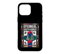 Gyeongju South Korea Flag Ancient Temples Heritage Vintage Case for iPhone 16 Pro Max