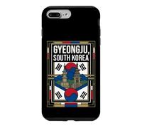 Gyeongju South Korea Flag Vintage Travel Landmark Graphic Case for iPhone 7 Plus/8 Plus