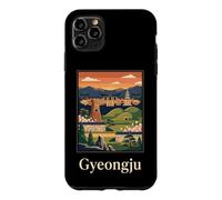 Gyeongju South Korea Temple Travel Graphic Case for iPhone 11 Pro Max