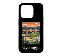 Gyeongju South Korea Temple Travel Graphic Case for iPhone 15 Pro