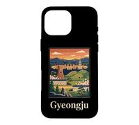 Gyeongju South Korea Temple Travel Graphic Case for iPhone 16 Pro Max
