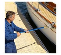 GYEQXKT Boat Hook with Adjustable Extension Pole 13ft, Sturdy Fiberglass Docking Stick for Push-Pull Boating Rescuing, Boat Attachment