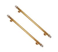 GYEQXKT Commercial Double Retro Door Door Handle Handles Heavy Duty Golden Stainless Steel Handle Glass Door Door Wooden Door Crystal Titanium Handle Star Hotel KTV Restaurant Big Pull