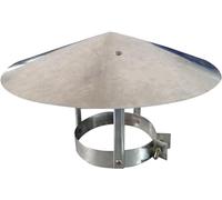GYEQXKT Roof Cowl Chimney Cowl Cap Tool, Pipe Rain Cover Protector Cap,Hood Top All Purpose Chimney Cowl, Hood Adjustable (Size : 8cm)