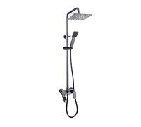 GYEQXKT Shower System Shower Faucet Set with 3 Functions Bathroom Antique Gold with 8\