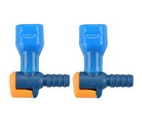 GYGYL Replacement Bite Valve and Silicone Mouthpiece for Outdoor Backpack Hydration Bladder Reservoir, Fit for Most Brands (2Pcs，90 Degree)