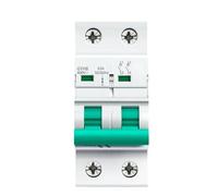 GYH8 Din Rail 2Pole Main Switch Function Disconnector Switch Isolator Circuit Breaker 400VAC DP Breaker 1Pcs(63A)