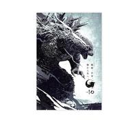 gyhac Godzilla Minus One (2023) Artwork Movie Poster Canvas Poster Bedroom Decor Landscape Office Room Decor Gift 12x18inch(30x45cm)