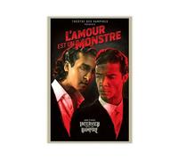 gyhac Interview with The Vampire TV Series Poster Canvas Poster Wall Art Decor Print Picture Paintings for Living Room Bedroom Decoration 16x24inch(40x60cm)