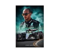 gyhac Lewis Hamilton F1 2024 Canvas Poster Bedroom Decor Landscape Office Room Decor Gift 20x30inch(50x75cm)