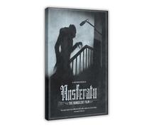 gyhac Nosferatu The Symphony of Horror Classic Movie Cover Decoration Poster Canvas Poster Wall Art Decor Print Picture Paintings for Living Room Bedroom Decoration 24x36inch(60x90cm)