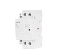 GYHC 2 Pole 63A DC24V Coil Control Voltage 2NO 2NC 1NO1NC Household contactor DIN Rail Type(2P 63A 1NO1NC DC24V)