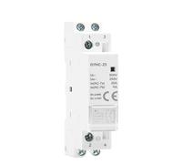 GYHC-25 DC Contactor DC24V 25A 2NC 2NO 1NO1NC 50/60Hz Modular House Contactor DC12V 1Pcs(2P 25A 2NO DC12V)