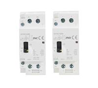 GYHC 2P 40A 2NO or 2NC Manual Household Modular Rail Contactor AC220V 230V Manual Control(2P 63A 2NC 220V)