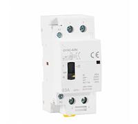 GYHC 2P 40A 63A 2NO Or 2NC Manual Household Modular DIN Rail AC Contactor AC220V 230V Manual Control 1Pcs Automatic switch (Color : 2P 63A 2N0 220V)