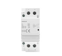 GYHC 2P 40A/63A AC Contactor 2NO 2NC 1NO1NC 220V/230V DIN Rail Mounting Modular Switch For Home Lighting Control(2P 40A 2NC 220V)