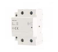 GYHC 2Pole 100A AC 220V 230V 50/60Hz Din Rail Household AC Modular Contactor Switch Controller Home Hotel Use(2P 100A 1NO1NC 230AC)