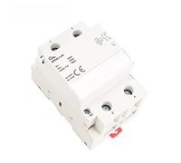 GYHC 2Pole 100A Modular Contactor 2NO 2NC 1NO1NC 220V 110V 24V Automatic Household Contactor Din Rail Type ICT 50/60Hz 1Pcs Automatic switch (Color : 2p 100a 2nc 230vac)
